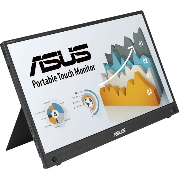 Монітор портативний Asus 15.6" ZenScreen MB16AMTR mHDMI, 2xUSB-C, MM, IPS Asus (90LM04S0-B02170) - Фото 1