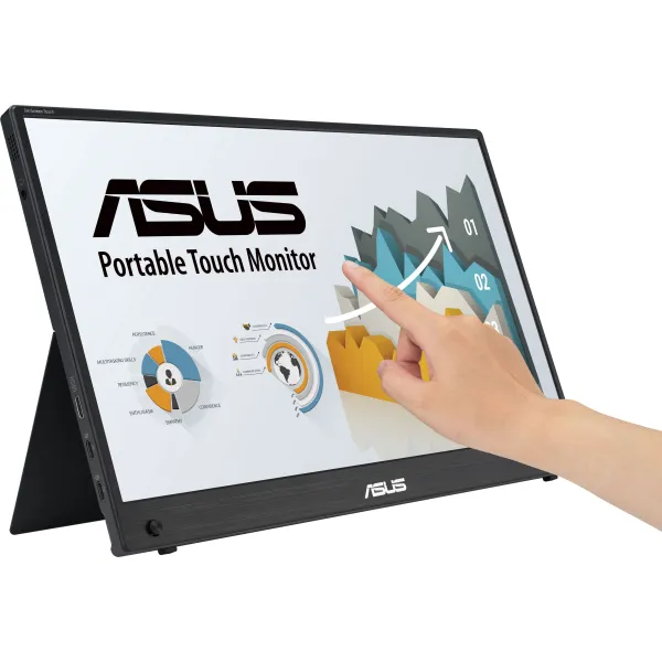 Монітор портативний Asus 15.6" ZenScreen MB16AMTR mHDMI, 2xUSB-C, MM, IPS Asus (90LM04S0-B02170) - Фото 4