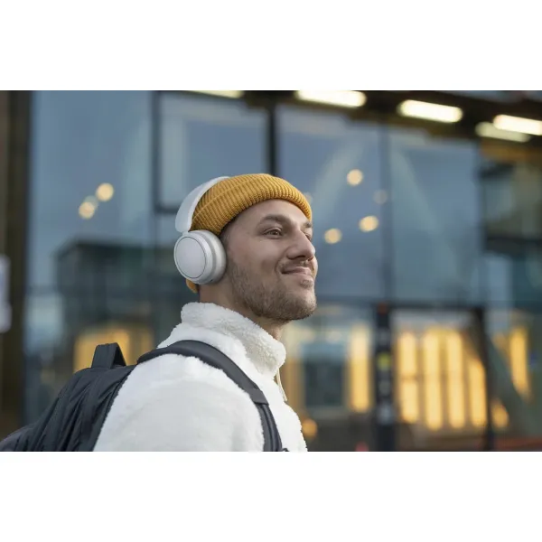 Наушники беспроводные Over-ear BT 5.3 SBC Mic белые Philips (TAH5209WT/00) - Фото 4