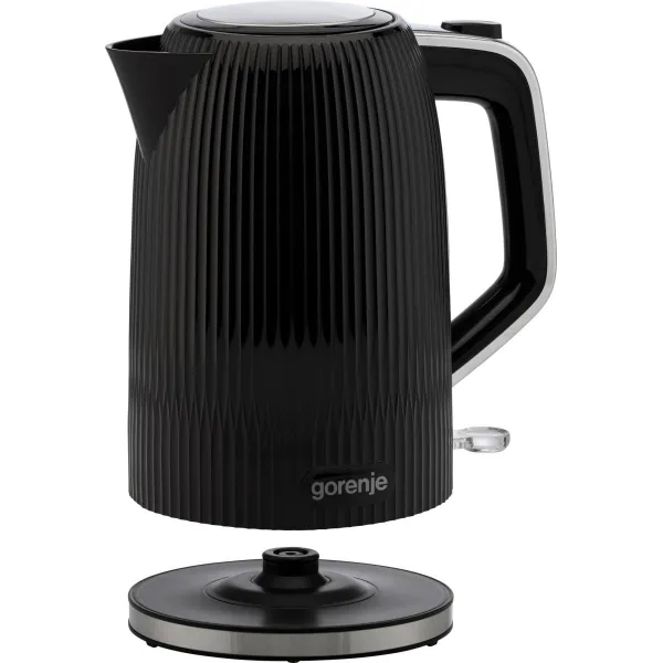 Электрочайник 1.7л, Strix-контроль, черный матовый Gorenje (K17DPB) - Фото 1