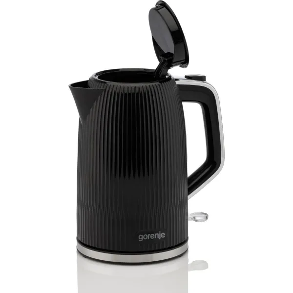 Электрочайник 1.7л, Strix-контроль, черный матовый Gorenje (K17DPB) - Фото 2