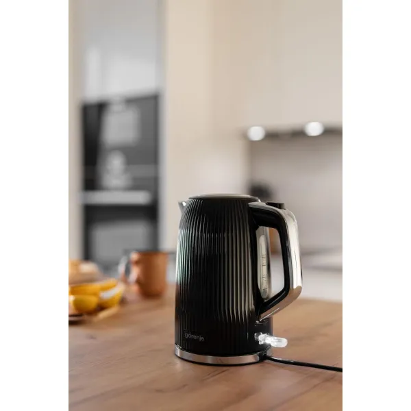 Электрочайник 1.7л, Strix-контроль, черный матовый Gorenje (K17DPB) - Фото 7