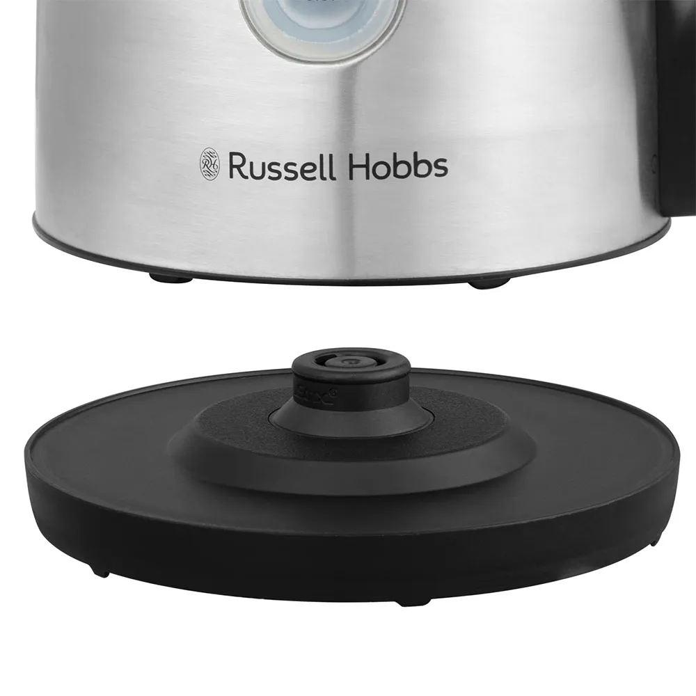 Электрочайник  Heaton, 1.7л, нержавеющая сталь, серебристо-черный Russell Hobbs (27380-70) - Фото 3