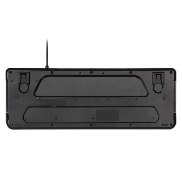 Клавиатура USB-A мембранная KS120, EN/UK, White LED, чёрная 2E (2E-KS120UB_UA) - Фото 9