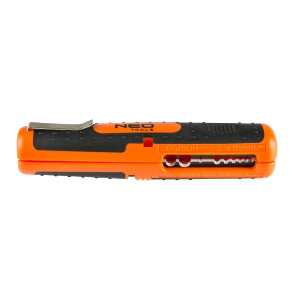 Съемник изоляции  0.5-6мм кв., RG6/59, 180мм Neo Tools (01-524)