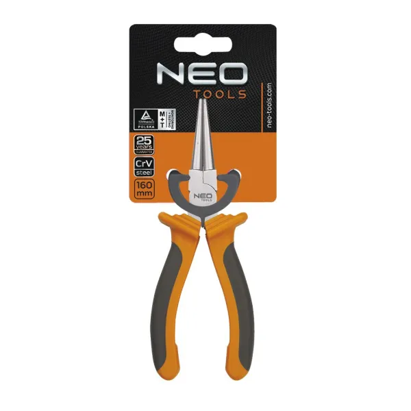 Круглогубцы 160мм, CrV  Neo Tools (01-020) - Фото 1