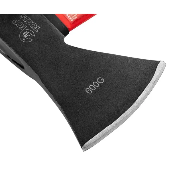 Топор универсальный  рукоятка стекловолокно 37см 600г Top Tools (05A206) - Фото 3