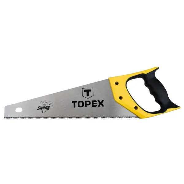 Ножовка по дереву Shark, 500мм, 7TPI TOPEX (10A450)