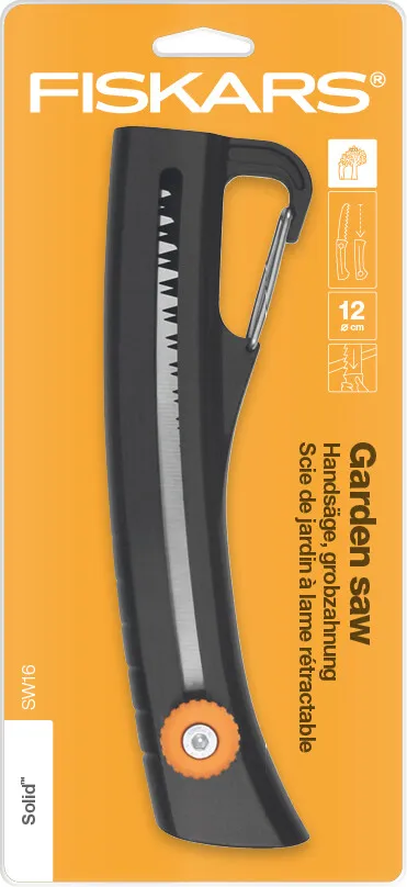 Пила садова Solid SW16, 223 мм, 0.135 кг Fiskars (1028376) - Фото 3