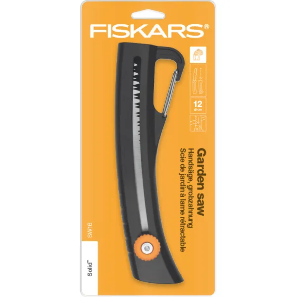 Пила садовая Solid SW16, 223 мм, 0.135 кг Fiskars (1028376) - Фото 3
