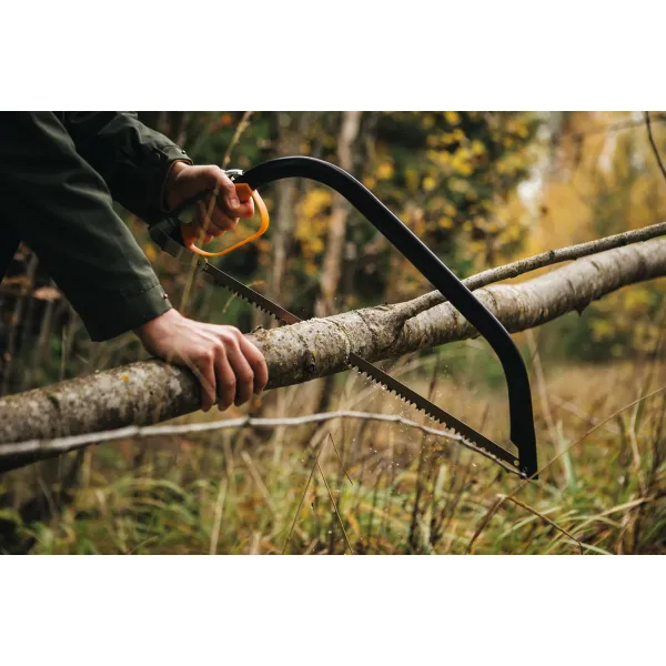 Пила лучковая SW30, 62.5см, 0.5кг Fiskars (1001621) - Фото 1