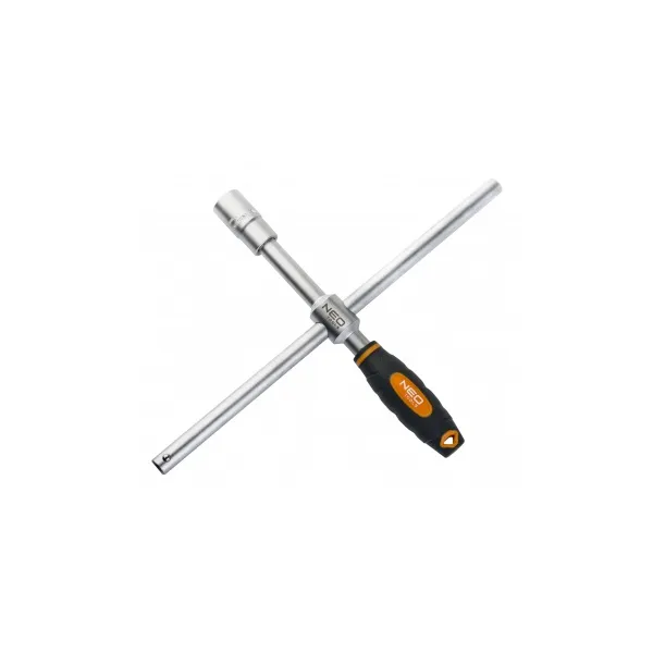 Ключ баллонный  1/2", головки 17,19мм, держатель прорезиненный Neo Tools (11-101)