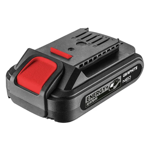 Аккумулятор Energy+, 18В, 2А•ч, 0.39кг GRAPHITE (58G001) - Фото 2