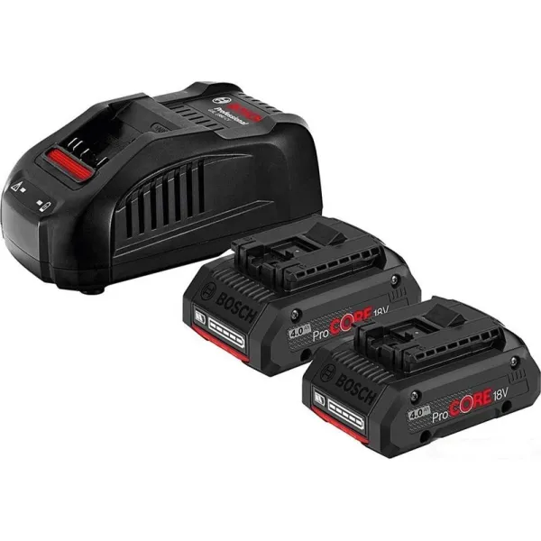 Набор аккумулятора и зарядного устройства  ProCORE18V 2х18В, 4А·час, ЗУ Bosch (1.600.A01.6GF) - Фото 8