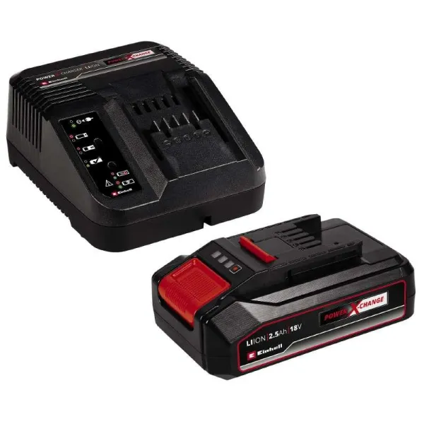 Набор аккумулятора и зарядного устройства Starter Kit  PXC, 1х18В, 2.5А•час Einhell (4512097)