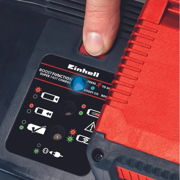 Зарядное устройство PXC Boostcharger 3A PXC, 18В,  8А, 0.83кг Einhell (4512155) - Фото 3