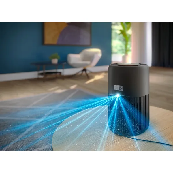 Очисник повітря PureProtect Mini 900, 65м2, 250м3/год, HEPA +вугільний фільтр, датчик якості повітря,Wi-Fi, темно-сірий Philips (AC0951/13) - Фото 7