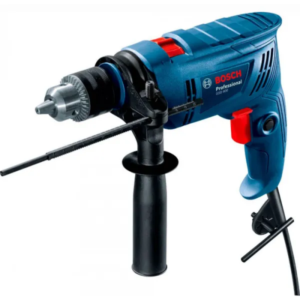 Дрель ударная Professional GSB 600, 600Вт, ШЗП 1-10 мм, 3000 об/м, 48000 уд/м, 1.7кг Bosch (0.601.1A0.320)