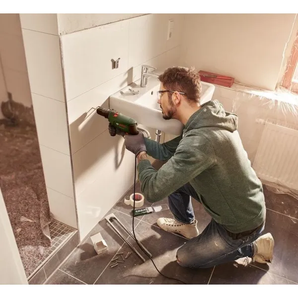 Дрель ударная EasyImpact 600, 600Вт, ШЗП 1-10мм, 3000об•мин, 1.7кг, кейс Bosch (0.603.133.020) - Фото 5