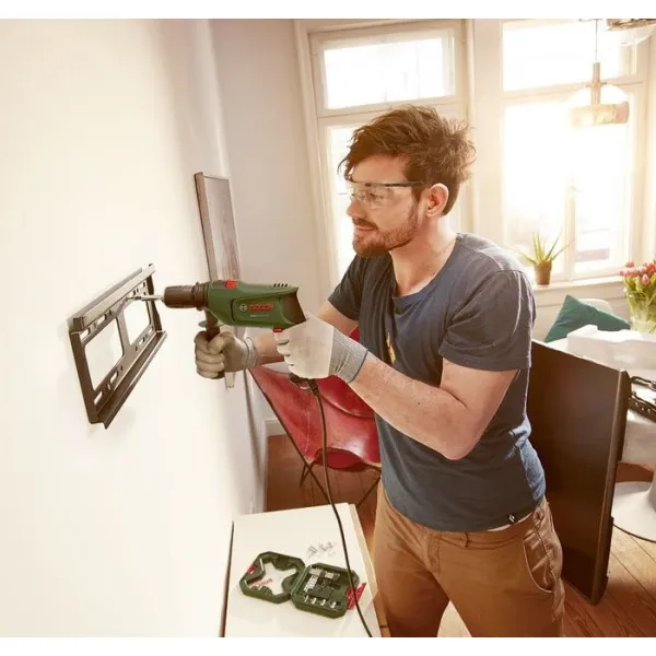 Дрель ударная EasyImpact 600, 600Вт, ШЗП 1-10мм, 3000об•мин, 1.7кг, кейс Bosch (0.603.133.020) - Фото 6