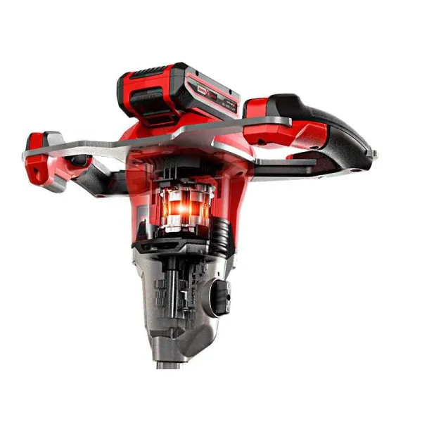 Миксер строительный аккумуляторный TP-MX 18-2 Li BL - Solo, PXC, 18В, 450/720об/мин, М14, 60Нм, бесщеточный, 5.11кг, без АКБ и ЗУ Einhell (4258770) - Фото 7