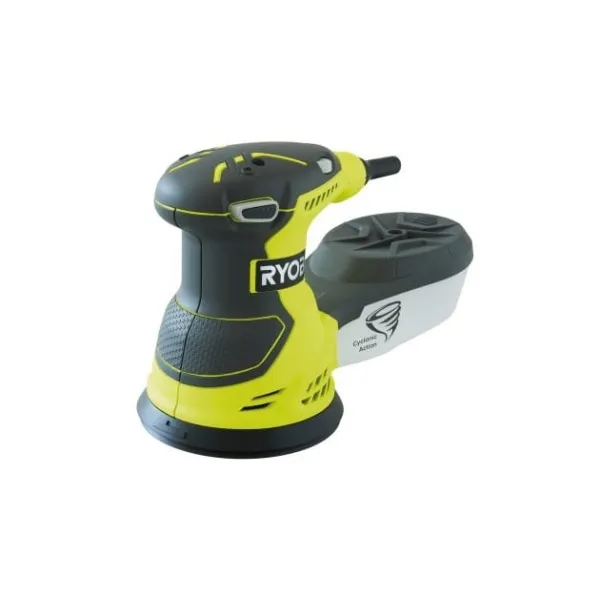 Шлифмашина эксцентриковая ROS300A, 300Вт, 125мм, +20 шлифлистов Ryobi (5133001142)