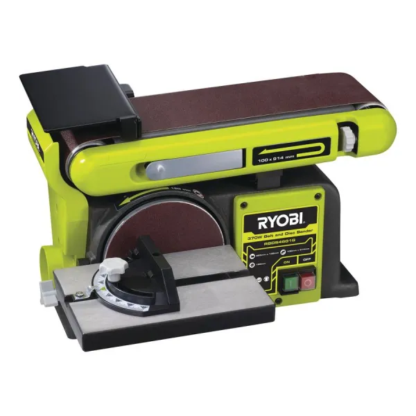 Верстак шлифовальный RBDS4601G, 375Вт, 100х914, 2850об/мин Ryobi (5133002858)