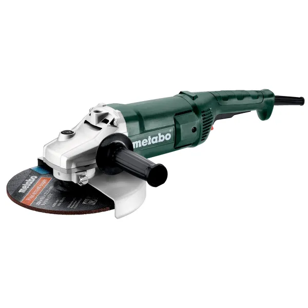 Шлифмашина угловая WE 2200-230, 230мм, 2200Вт, 6600об/мин, 5.2кг Metabo (606437000)