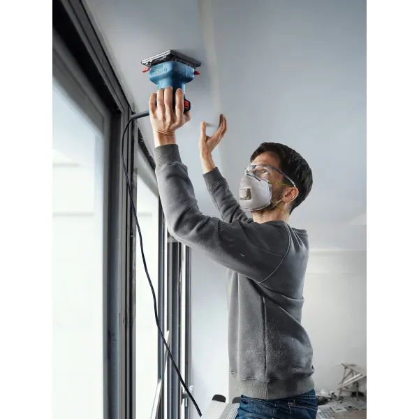 Шлифмашина вибрационная GSS 140 A 220Вт платформа 101х112 28000кол·мин 1.1кг Bosch (0.601.2A8.021) - Фото 2