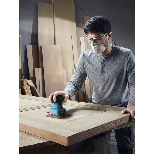 Шлифмашина вибрационная GSS 140 A 220Вт платформа 101х112 28000кол·мин 1.1кг Bosch (0.601.2A8.021) - Фото 3
