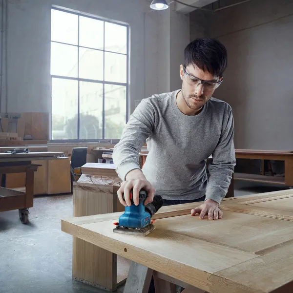 Шлифмашина вибрационная GSS 140 A 220Вт платформа 101х112 28000кол·мин 1.1кг Bosch (0.601.2A8.021) - Фото 5