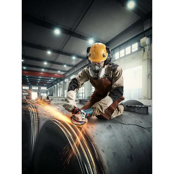 Шлифмашина угловая GWS 12-125 S, 125мм, 1200ВТ, 11000об/мин, 2.8кг Bosch (0.601.3A6.020) - Фото 6