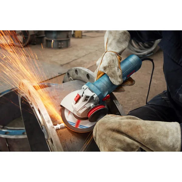 Шлифмашина угловая GWS 12-125 S, 125мм, 1200ВТ, 11000об/мин, 2.8кг Bosch (0.601.3A6.020) - Фото 10
