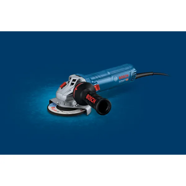 Шлифмашина угловая GWS 12-125 S, 125мм, 1200ВТ, 11000об/мин, 2.8кг Bosch (0.601.3A6.020) - Фото 14