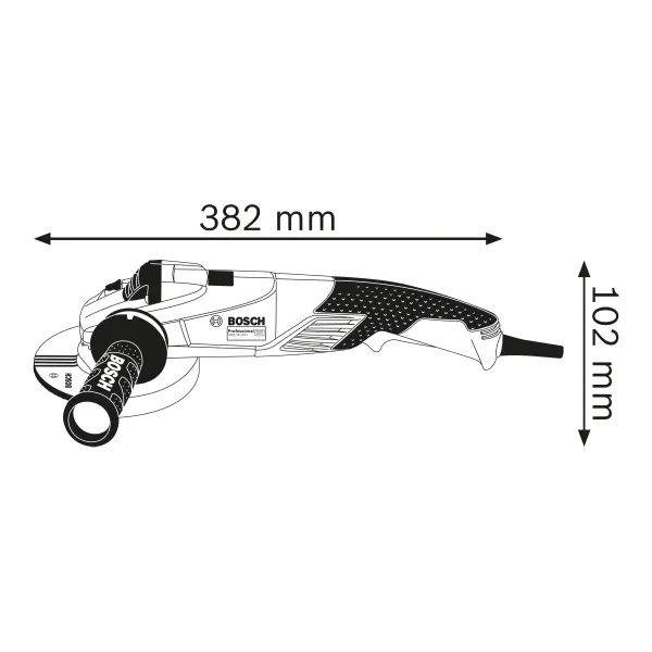 Шлифмашина угловая Professional GWS 18-125 SL, 125мм, 1800Вт, 12000об/мин, М14, 2.5кг Bosch (0.601.7A3.200) - Фото 3