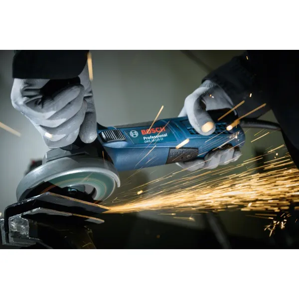 Шлифмашина угловая Professional GWS 19-125 CI, 125 мм, 1900 Вт, 11500 об/мин, 2.5 кг Bosch (0.601.79N.002) - Фото 1