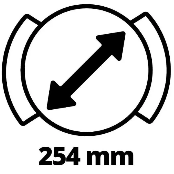 Шлифмашина полировальная аккумуляторная CE-CB 18/254 Li - Solo, 18В, 254 мм, 2500 об/мин, 1.93 кг, без АКБ и ЗУ Einhell (2093301) - Фото 7