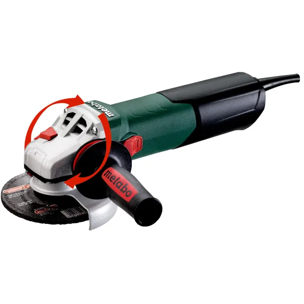 Шлифмашина угловая WEV 19-125 Q M-BRUSH, 125мм, 1900Вт, 2800-11000об/мин, М14, 2.6кг Metabo (613108000) - Фото 3