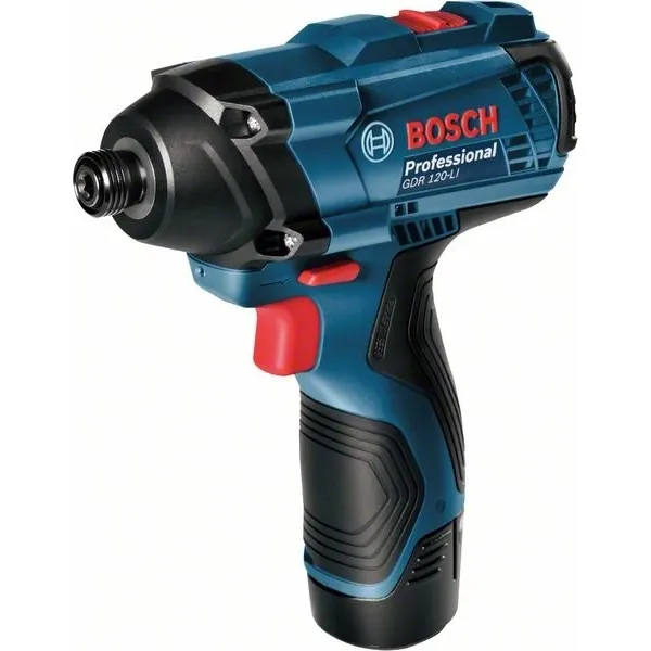 Дрель-гайковерт ударный аккумуляторный GDR 120-LI, 12V, 100 Нм, М4-М12 Bosch (0.601.9F0.000)