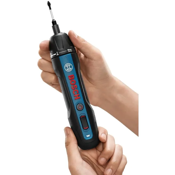 Шуруповерт аккумуляторный  GO 2, 3.6В 1х1.5Аг, 5Нм, 360об/хв, 0.3кг Bosch (0.601.9H2.103) - Фото 3