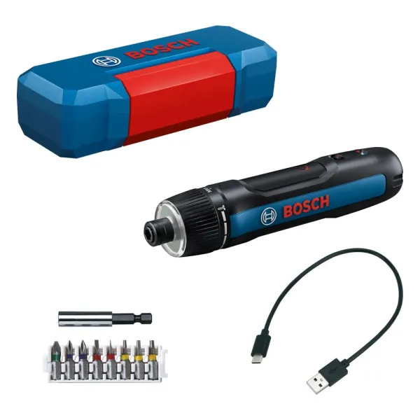 Шуруповерт аккумуляторный  GO 3 3.6В 5Нм 360об/мин 0.32кг Bosch (0.601.9H2.201)