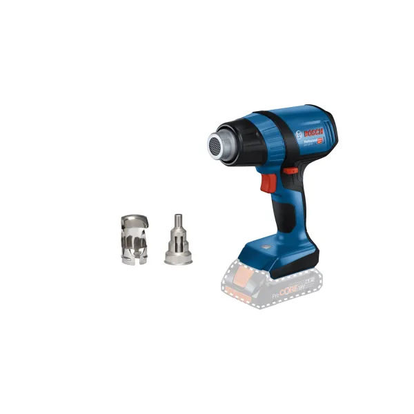 Фен строительный аккумуляторный GHG 18V-50 PROFESSIONAL, 18В, 300/500 °C, 175 л/мин, 0.59кг, без АКБ та ЗП  Bosch (0.601.2A6.500)