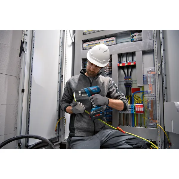 Фен строительный аккумуляторный GHG 18V-50 PROFESSIONAL, 18В, 300/500 °C, 175 л/мин, 0.59кг, без АКБ та ЗП  Bosch (0.601.2A6.500) - Фото 2