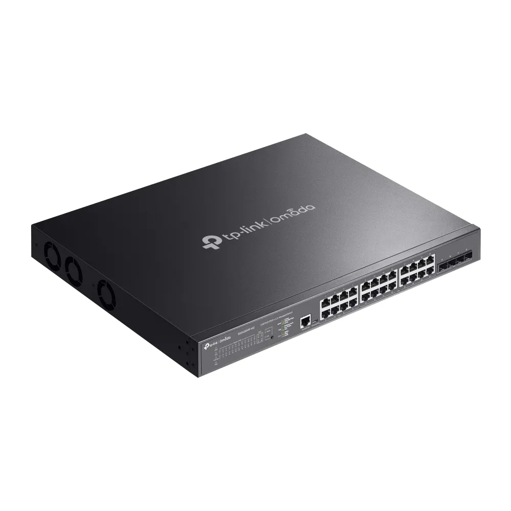 Коммутатор SG3428XPP-M2 24x2.5GE (24xPoE), 4xSFP+, 500Вт, Керований L2 TP-LINK (SG3428XPP-M2) - Фото 3