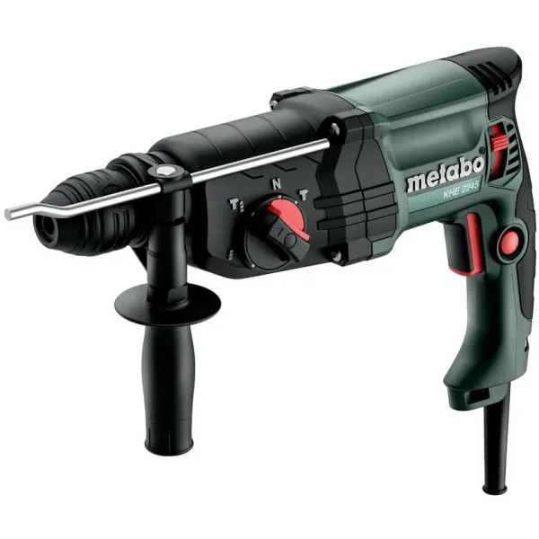 Перфоратор KHE 2245, SDS-plus, 750Вт, 2.2Дж, 3 режима, 0-1500об•мин, 2.7кг Metabo (601708500)