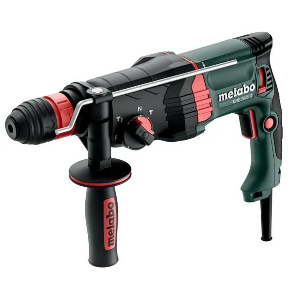 Перфоратор KHE 2645 Q, SDS-plus, 850Вт, 2.9Дж, 3 режима, 0-1150об•мин, 3.1кг Metabo (601711500)