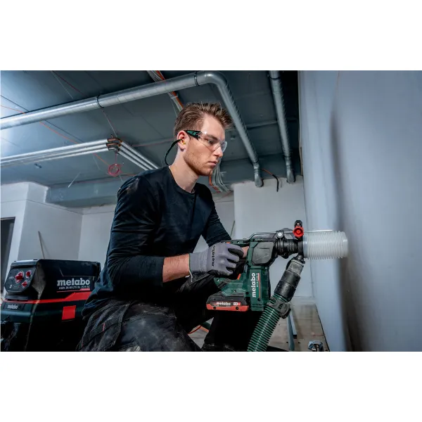 Перфоратор аккумуляторный BH 18 LTX BL 16, SDS-plus, 18В, 1.3Дж, 2 режима, 0-730об•мин, 1.6кг, без АКБ и ЗП Metabo (600324850) - Фото 2