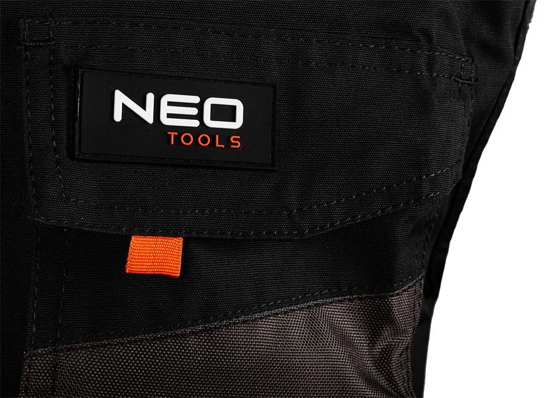 Жилет рабочий HD, усиление тканью Oxford, тройной шов, S(48), серый  Neo Tools (81-260-S) - Фото 7