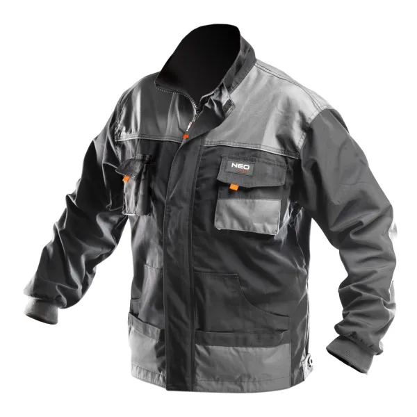 Куртка рабочая HD, усиленная, XL(56), серый Neo Tools (81-210-XL)