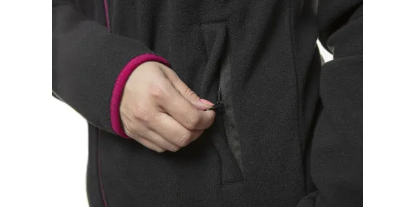 Кофта рабочая Woman Line, флисовая, 300г/м кв, на молнии, XXL(44), черный  Neo Tools (80-500-XXL) - Фото 7